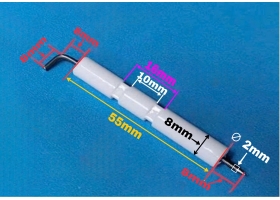 SỨ Ø8 DÀI 55MM KIM DÀI 16MM BẾP GA